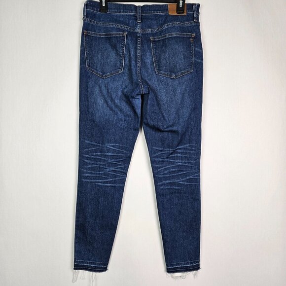 Madewell 9" High Riser Skinny Skinny Jean Hammond Wash 31 - Picture 6 of 11